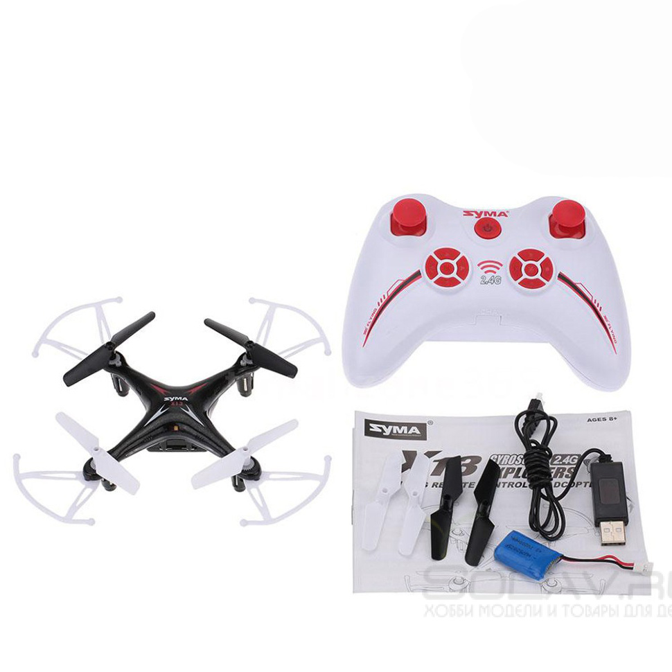 Радиоуправляемый квадрокоптер Syma X13 Storm 6AXIS 2.4G - SYMA-X13 ...